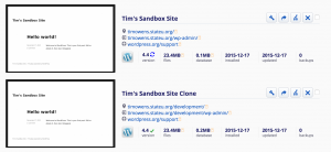 Easy Site Cloning with Installatron