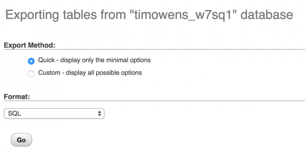 Managing Databases with cPanel